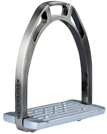 WALDHAUSEN Waldhausen Aluminium Steigbügel, 12 cm, grau