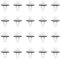 50 clips de moldura de umbral de repuesto 994275 compatibles con BMW Serie 1 3 5 7 E21 E30 E36 E46 E90 E91 E92 E93 E12 E28 E34 E39