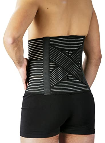 Easy8 - (90 cm. Rücken Geradehalter, Rückenstützgürtel, Nierengurt, Haltungskorrektur Rücken Herren und Damen, Rückenbandage, Rückenstütze, Korsett Herren
