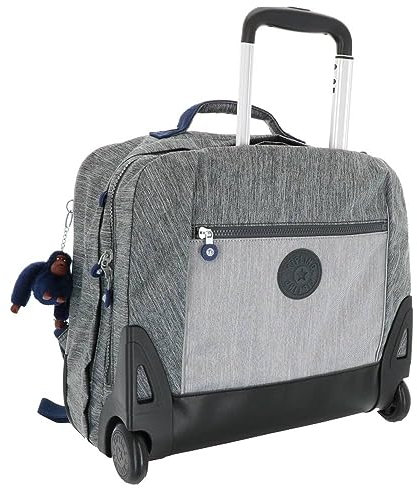 Kipling Cartable à roulettes Giorno 41 CM - Haut de Gamme - Ash Denim BL