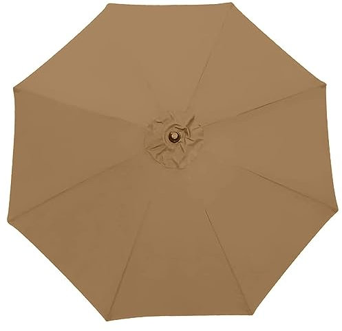 KDHKDFN Toile de Rechange Housse Parasol 3 M à 8 Bras pour Parasol de Jardin Parasol Inclinable