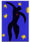 GJRYHXT Berühmtes Gemälde von Henri Matisse. Abstraktes Wandkunst bild: Ikarus. Reproduktion von Leinwanddrucken. Deko-Poster für Wohnzimmer, 80x120cm nur Leinwand