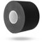 GymBeam Kinesiologisches K-Tape - Physiologisches Sport-Tape, 5m x 5cm, Baumwolle mit Elasthan, solide Haftung, stabil und flexibel, wasserfest, ideal für Rücken, Arme, Knie- oder Fußgelenke (Black)
