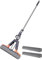 Trapeador con rodillo para piso, Trapeador exprimible - Trapeador de esponja exprimible con mango ajustable para piso | Quite la suciedad, el polvo, el pelo, el piso, la esponja, el trapeador con orif