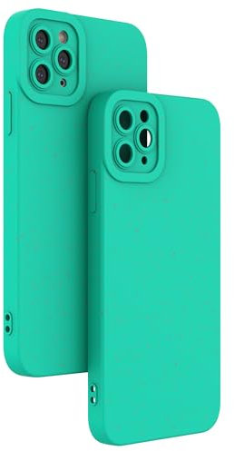 ERDARARIPRO Biologisch abbaubare Hülle, kompatibel mit iPhone XS Max, umweltfreundlich, kompostierbar, plastikfrei, aus Pflanzen, Zero Waste 6,5 Zoll, Grün