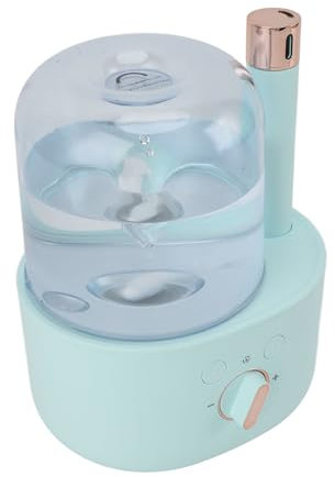 Difusor de Aceites Esenciales USB, Diseño de una Pieza, Humidificador de Aromaterapia de Gárgola Silencioso Multifuncional para Dormitorio y Coche (Green)