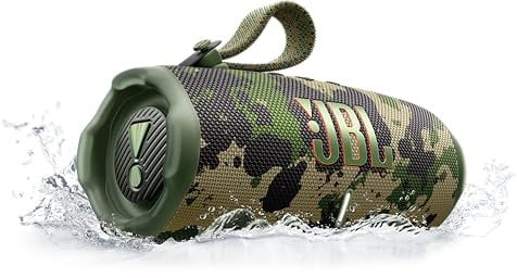 JBL Charge 6, Wireless Portable Bluetooth Speaker, 28 Hours of Playtime, IP68 Waterproof, Dustproof and Drop-Proof, Pro Sound with AI Sound Boost, Auracast Multi-Speaker Connection, Squad