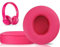 Ear Pads Compatible with Beats Solo 2.0 Wired Headphones, Protein Leather Solo 2.0 Wired Ear Pads Cushions Replacement, Pink