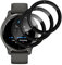 Lutree pour Garmin Venu 2S Protection écran, 3 Pièces 3D Couverture Complète HD Flexible Protecteur d'écran, Sans Bulles Anti-Empreintes Anti-Rayures Film
