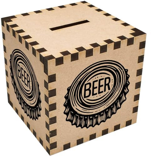 'Beer Bottle Cap' Money Box/Piggy Bank (MB00113957)