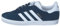 adidas Gazelle J, Sneakers Unisex - Bambini e ragazzi, Blu Collegiate Navy Ftwr White Ftwr White, 38 2/3 EU