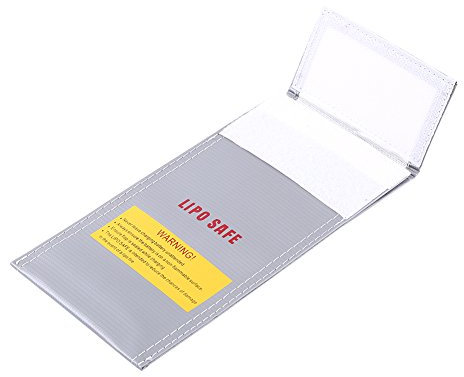 RC Battery Bag, Lipo Battery Fireproof Explosion-Proof Safety Guard Bag Protection Charging Sack Pouch Protector 100 * 200mm