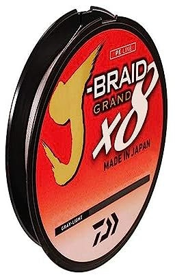 Daiwa J-Braid, runde geflochtene Schnur, 8 Stränge, 300 m