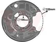 VAN WEZEL Spritzblech, Bremsscheibe 3032374