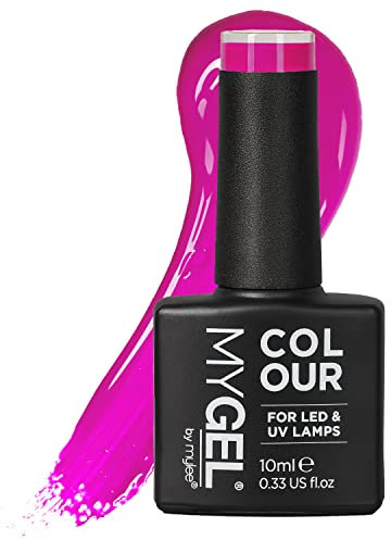 MyGel by MYLEE Smalto Gel Semipermanente 10 ml [Carioca ] UV/LED Nail Art Manicure Pedicure per Uso Professionale e Domestico - Lunga Durata e Facile da Applicare