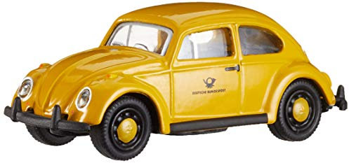 Schuco 452640300 VW Käfer DP, 1:87 452640300-VW, gelb, Modellauto, Modellfahrzeug