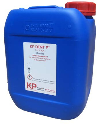 KP-DENT P® SILBERFREI Wasseraufbereitungsmittel 1,41% H2O2 für Dentaleinheiten ohne Silber (5.000 ml)