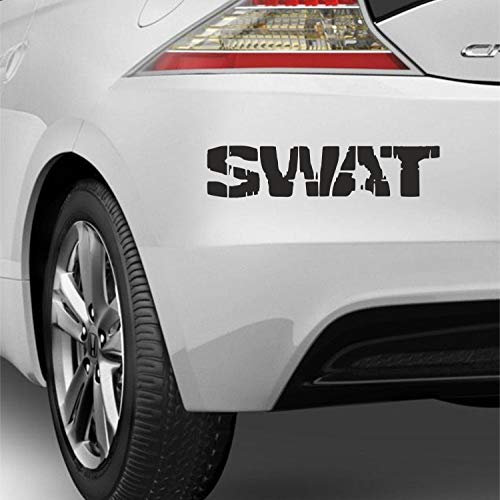 myrockshirt Schriftzug SWAT ca 20cm typ3 Aufkleber Autoaufkleber Sticker Decal Profi Qualität