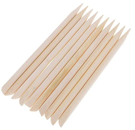 zalati Lot de 10 stylets d'artiste en bambou pour peinture et surfaces artistiques