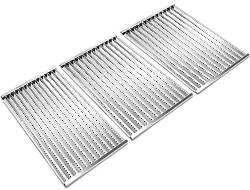 Criditpid Grill Emitter Plates for Charbroil Tru-Infrared 463242716, 463257520, 463242715, 463276016, 463255020 Gas Grill, G533-2200-W1 Cooking Grate Infrared Emitter for Char-Broil.