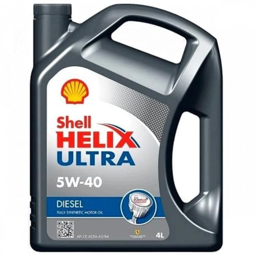 SHELL Motoröl 5W-40 Helix Motor Öl ACEA A3/B4 API SN API CF Ultra Diesel 4L Kompatibel mit VW Golf 7 Schrägheck 5G1, BQ1, BE1, BE2 Golf 4 Schrägheck 1J1 Golf 6 5K1 Golf 5 Schrägheck 1K1 POLO 9N