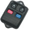 BROVACS Replacement Key Shell Compatible with FORD MERCURY LINCOLN 4 Button Keyless Entry Remote Key Case Fob PG728BKS