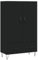 vidaXL Highboard Schwarz 69,5x31x115 cm Holzwerkstoff