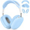 VISOOM Hülle für Airpods Max Kopfhörer, weiche Silikon Schutzhülle für Apple Airpod Max Zubehör Cases(SkyBlau)