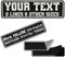 Patch Personalisiert mit Klettverschluss | Klettpatch personalisieren | Aufnäher mit Klett | Namensschilder für Kleidung | Klett Patch selbst gestalten | 125x35mm
