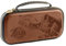 Game Traveler Zelda Brown Deluxe - Custodia da viaggio con interruttore e interruttore Lite e interruttore OLED, Marrone