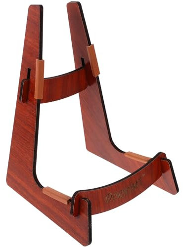 Toyvian Ukulele-Ständer Tragbarer Geigenständer Instrumentenständer Aus Holz Für Kleine Mini-Gitarren Ukulele Banjo Mandolinen Und Violinen