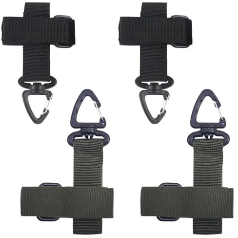 ZKGYUS 4 Stück Handschuhhalter Handschuh Halterung Gürtel Handschuh Klammer Mehrzweck Handschuh Clips Arbeitshandschuh Halter Handschuh Grabber Clip für Gärten Baustellen Handschuhe