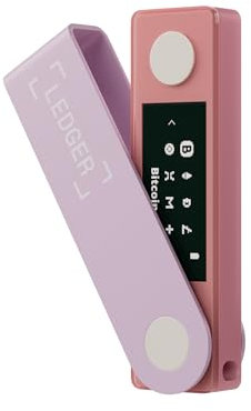 Ledger Nano X — Sichern und verwalten Sie Ihre Krypto und NFTs unterwegs mit unserer Bluetooth-fähigen Hardware-Wallet. (Pastellpink)