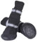Tomvorks wasserdichte Hundestiefel, rutschfeste Schuhe für Große Hunde, Warmes und Sicheres Gehen Im Freien, Schwarz, XL (XL)