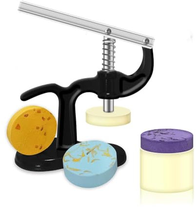 melairo Badebomben-Formset mit Einem Satz Formen für Duschdampfer, Presse, Duschbomben-Werkzeuge, Form und Badebomben-Presse zum Selbermachen