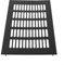 Elegante rejilla de ventilación para armarios y armarios Diseño práctico de aleación de aluminio (100X225mm)