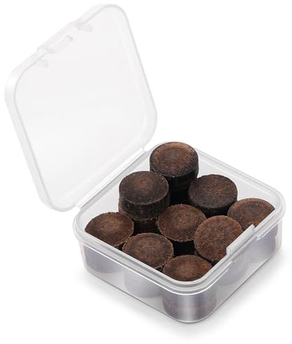 20Stk Billard Queue Spitzen,13mm Pool Queue Spitzen Ersatz Kit Billard Ersatz Tipps Billards Pool Queues Tipps Ersatse TIPP Leder Queues TIPP Ersatzspitzen Billards QueuZubehör Set für Billardstöecke