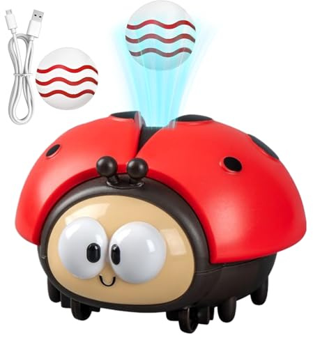 Générique Elektrische schwimmende Kugel für Kleinkinder, Lernset für Kleinkinder, Lernspielzeug, wiederaufladbar über USB, für Reisen, Klassenzimmer, Kindergarten, Geburtstag, Krippe