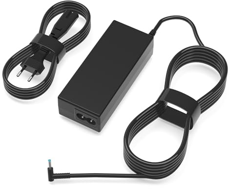 65W Caricabatterie per HP notebook 15 15s 15t 15q 15g 15z, 4.5mm Connettore | per HP 15-bd 15-ef 15-da 15-bn 15-ac 15-db 15-bg 15-di 15-be 15-af 15-ba 15-bs 15-bf 15-gw 15-g 15-r 15-bw laptop Alimentator
