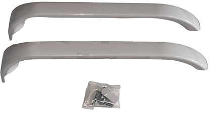 COLDPARTS 2 Piezas Tirador Frigorifico y Congelador 315 mm con Código Original 369542 00369542 para Bosch - Asa Nevera Incluye Piezas de Repuesto para la Instalación