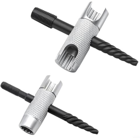 Lapiglo Set di raccordi professionali 4 in 1 per rimozione e installazione su nippli NPT M10x1 e esagonali da 1/8