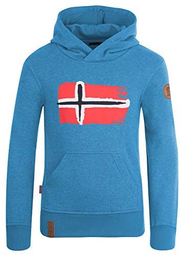 Trollkids Kids Trondheim Sweater 116, Navy/Blue