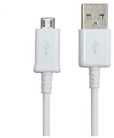 1.5 m Samsung Micro USB Charging Cable - White compatible with Samsung Galaxy Tab A