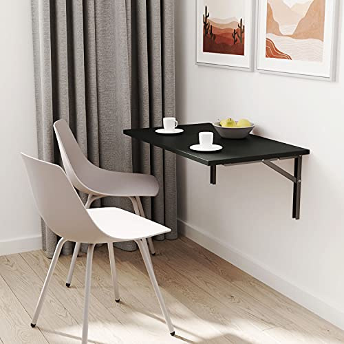 mikon 100x55 | Wandklapptisch Klapptisch Wandtisch Küchentisch Schreibtisch Kindertisch | ANTHRAZIT