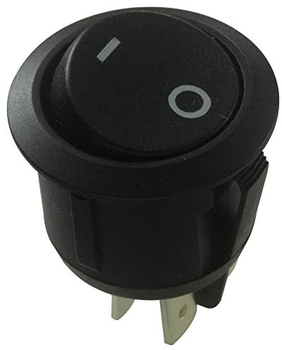 Schalter, Wippe, DPST, Ein-Aus, Wippschalter, 1 Stück, R13-244A-02-BB-3A