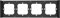 SONOFF 80-Type Cadre Pour M5 Interrupteur Mural, 4-gang