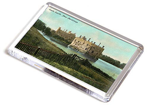 FRIDGE MAGNET - Vintage Leeds Castle. Near Maidstone