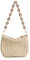 Ulisty Femme Petit Tissé Sac en paille Mini d'été Sac de plage Bohème Vacances Enveloppe Bourse Chic Sous-bras Épaule Sac à main