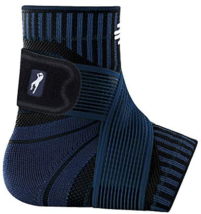 BAUERFEIND Fussbandage, Ankle Support Dirk Nowitzki Signature Line, Unisex, 1 Sprunggelenk-Bandage für Sport wie Basketball, Fussball oder Fitness, Kein Umknicken durch Knöchelbandage