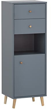 Schildmeyer Bjarne Highboard 153173, Fjord, 40,3 x 33 x 113,4 cm